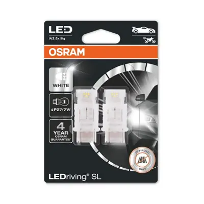 OSRAM 3157DWP-02B Led Ampul 12 V P27/7w (S8w Dc) 