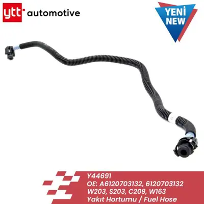 YTT Y44691 Yakıt Hortumu (Om612) W203 00>07 S203 01>07 C209 02>09 W163 99>05 