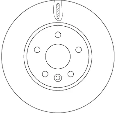 TRW DF6819 Fren Dıskı On 276mm Astra K 