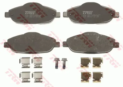 TRW GDB1761 On Fren Balatası P308 P3008 1,4 16v / 1,6 16v / 1,6hdı 09 / 07> 