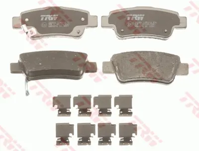 TRW GDB3576 Arka Fren Balatası Honda Crv 2.0 Vtec 2007-2012 Crv 1.6 2012-> 
