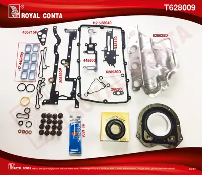 ROYAL CONTA T628009 Takım Conta BK2Q6008AA
