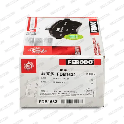 FERODO FDB1632 Arka Fren Balatası Volvo Xc 90 T6 2,5t D5 06,02> 