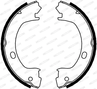 FERODO FSB4073 El Fren Balatası Chrysler 300m Neon Cruıser Stratus 