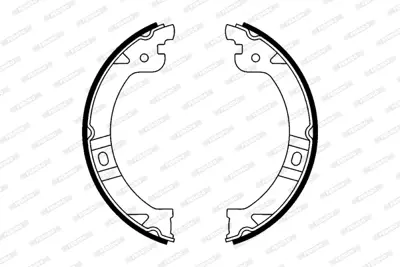 FERODO FSB597 El Fren Balatası Voyager Iv 00> 08 