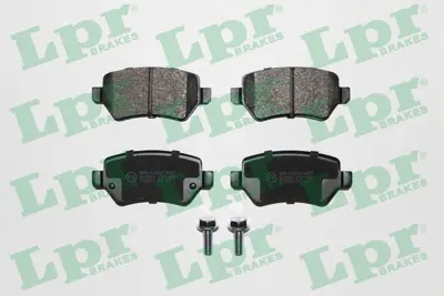 LPR 05P1650 Arka Fren Balatası Astra H Corsa C Combo C Zafıra 01> 