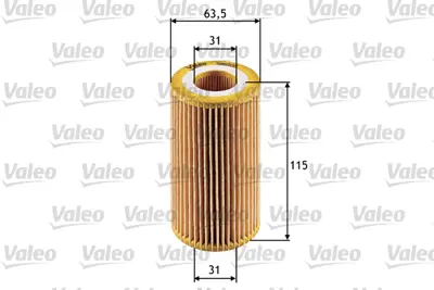VALEO 586505 Yagfıltresıopelzafıraa20dtı16v 11422247018 2247018 88002157525 5650319 90540460 90570368 LRF100150 4772166 9117321 LRF100150L