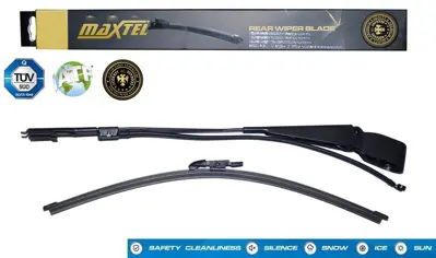 MAXTEL 12606437 Arka Silgi Kolu Ve Silecek Vw Crafter (2e, 2f) (06-16) Fıskiyeli Sol 419mm 