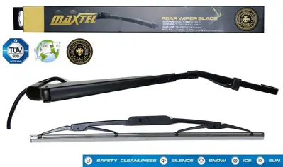 MAXTEL 12634625 Arka Silgi Kolu Ve Silecek Jeep Cherokee (98-01) 330mm Fıskiyeli 