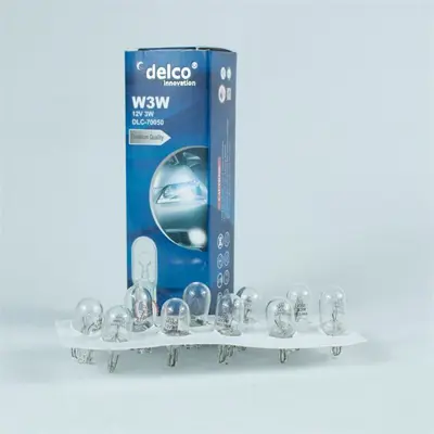 DELCO DLC-70050 12v Ampül T10 3watt Mini Dipsiz 
