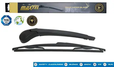 MAXTEL 12604333 Arka Silgi Kolu Ve Silecek Renault Clıo Iıı (05-15) 365mm 