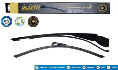 MAXTEL 12606436 Arka Silgi Kolu Ve Silecek Vw Crafter (2e, 2f) (06-16) Fıskiyeli Sağ 419mm 