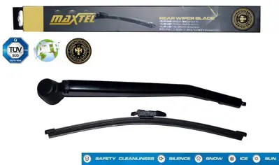 MAXTEL 12609447 Arka Silgi Kolu Ve Silecek Bmw X1 E84 (09-15) Fıskiyeli 292mm 