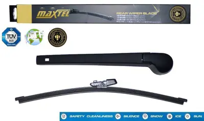 MAXTEL 12620495 Arka Silgi Kolu Ve Silecek Skoda Karoq (Nu7) (17-) 340mm 