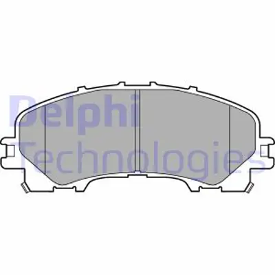 DELPHI LP3183 Fren Balatası On Nıssan X-Traıl 1.6 Dıg T 1.6 Dcı 2015-> X Traıl 2.0 Dcı 2016-> (7 Koltuk) D10604CC0A D10604GA5A 410608710R D10603WU0A D10604GA0J 410607185R D10604GA0A 4010607185R AY040NS170 D10604CC04