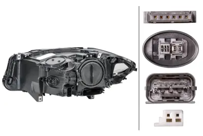 HELLA 1EL010131-521 Far Sag Bı Xenon Bmw F10 10>13 63117271912 7271912 727191201