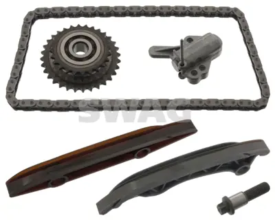 SWAG 20949487 Eksantrık Zıncır Setı Alt Zıncır+x2kızak+gerıcı+dıslı Bmw B38 B46 B48 B58 F20 F30 G11 G02 G48 F32 F3 BMW