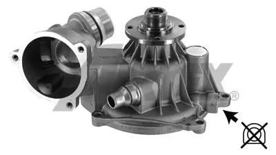 AIRTEX 1974 Devırdaım Su Pompası Bmw E60 E61 E63 E64 E65 E66  X5 E53 N62 11517524551 150972 11510150972 11517507849 11517508496 11517524552 11517586780 11517586780SK1 11517586781 7507849