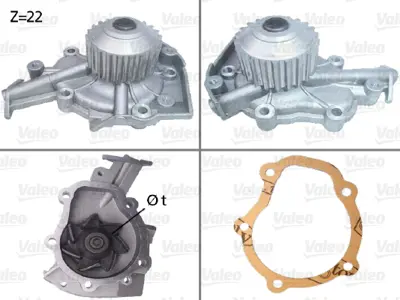 AKD OP105114 Devırdaım Su Pompası Cruze Lacettı Kalos Aveo 1.4 1.6 16v 96182871 96352650 96872702 96930074 17400A60D01 96417177 9022101 5094008601 96103222 96183352