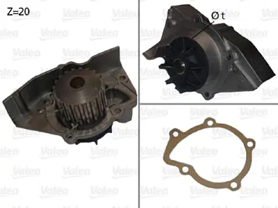 AYBAY 0202 Devırdaım Su Pompası P306 P306 Gtı P406 Xantıa Xsara Xu10j4r Xu10j4rs 2.0 16v 1201A1 120193 9566950080 P895 1611897380 E111389 E111631 9431142021 120152 120165