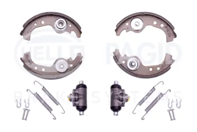 BESER BS21168 Arka Fren Balatası Pabuc M131 R12 R25 Espace I (Yapıstırma) Cırcırlı  557201199 53721199 4382264 4373442 4352373 4216652 39722399 39722199 5881040 SE028165299A