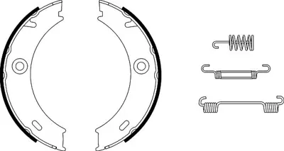 BESER BS21244 Arka Fren Pabuclu Balata Lt 28 35 46 Sprınter 901 902 903 904 95>06 9044200420 2D0609525A 2D0609538A 2D0698525A A0024205920 A9044200220 A9044200320 A9044200420 24205920 9044200220