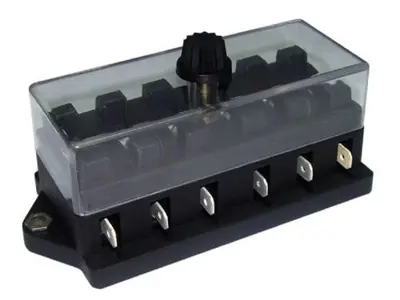 AKSA 01-002 Sıgorta Kutusu 6 Yuvalı Bıcak Sıgorta Icın 