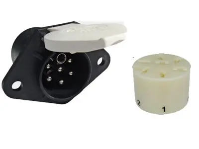AKSA 14-020 Tır Romork Fısı S Tıpı 7 Lı Dısı Plastık (Termınallı Ve Soketlı) 