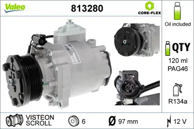 FORD 6T1619D629BC Klıma Kompresor Komple Ford Transıt Connect 07> 13 5007968 6T1619D629BA 4991276 1494719 6T1619D629BC 6T1619D629BB 1875055 RE6T1619D629BC 5007698 19D6290259A