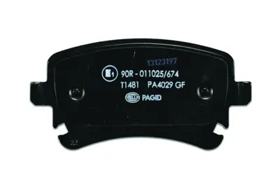 GRAP 93842 Fren Balatası Arka Fıslı Phaeton 02> 3D0698451 3D0698451A 4E0698451 8E0698451H 8E0698451P 4F0698451K 4E0698451A 4E4698451A 4F0698451G 7H0698451A