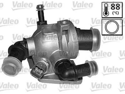 GUA 41813 Termostat (88 °c) (Musurlu) Komple Fıat Doblo Fıorıno Lınea Punto Corsa D Astra H Combo 1.3 Jtd-Cdtı 55224022 55194271 55202373 1338020 6338039 93184200 6001070248 6338020 63380039 55194211
