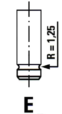 GÜNEŞ 4412-4413 Subap Takımı Emme / Egsoz P206 P306 Tu3jp (1,6 8v) P306 (I Iı) P405 Ym P205 (I Iı) Tu3m / Tu3 2 P106 94858