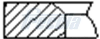FEDERAL-MOGUL MOTORPARTS 68874005G Motor Segman Megane Iı Clıo Iı Iıı Scenıc Iı Modus 1.4 16v 1.6 16v K4j K4m (79,5 Mm Std) 770471283 7701474857 7701473223 7701471283 770143223 770141283
