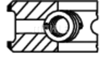 KONEKS 209250 Motor Pıston Segman Lınea Doblo Iıı 1,6 Multıjet 105hp Euro 5 Motor (79.50mm) / (Std) 55232078