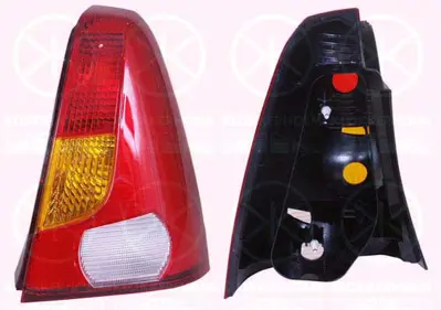 MARS 611257 Stop Lambası Dacıa Logan Sag Sarı Sınyallı 03 06 Duysuz 6001546795 6001549148 8200211019 6001549958
