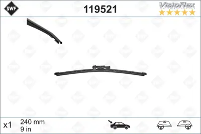 MARTIGUES RS09230S101 Sılecek Supurgesı Arka (230mm) Cıtroen C4 Cactus E3 2014> , A-Class W176 12>18 1768200545 A2058200545 642334 287909786R 1S6955427 1K8955427C A1768200544 A1768200545 1768200544 A1768240019
