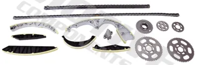 MOTIVE TCK314 Eksantrık Zıncır Set Dıslıler Ile Bırlıkte Komple Kıt 3.0 Touareg 13>18 A4 Avant 13>15 A6 A7 A8 Avan 
