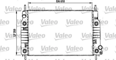 ORIS BFR124026 Motor Su Radyatoru Monde I / Iı 1.6 16 V / 1.8 16v / 2.0 16v 92>00 Olcu:(620 X 388 X 26) Otomatık 1011984 1038608 6775670 6899904 7330967 7358426 93BB8005HB 93BB8005HC 93BB8005HD 93BB8005HE