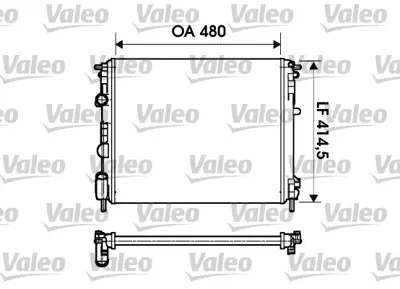 ORIS BRN051016 Motor Radyatoru (480x388x16) Clıo 1,2-Kangoo-Clıo Symbol 1,5dcı 8200164413 8200049080 7711134332 7700428658 2140000QAX 2140000QAY 7700428082 7700430784 8200033831 8200156548