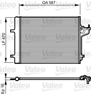 ORIS CFR928016 Klıma Radyatoru  Focus Iıı 11>17  1.6 Ecoboost  1.6 C Max Iı 11> 1.6 Ecoboost -2.0 Tdcı 8V6119710FA 1693590 2002808 8V6119710FB DCN10029 8053036 8FC351343191 940183 170160031 1768267