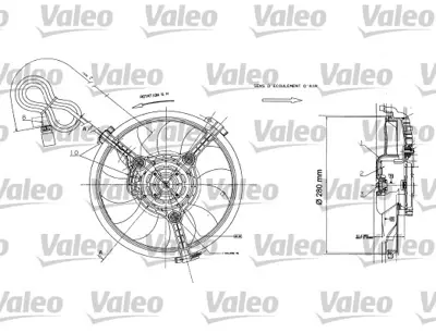 ORIS FVW07500F Fan Motoru 300w 280mm Passat A6 A8 Superb Avb Avf Akn Alt Awx Bdh Bau Bdg Bgw Alz Azm Awt 98>08 8D0959455R 8D0959455D 8D0959455J 4Z7959455 8D0959455P 8Z7959455 4Z7959455A 8D0959455M 4D0959455C 3BD959455D