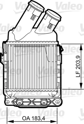 ORIS IRN004085 Turbo Radyatoru Megane I 1,9dcı 7700838130 8200047162 8200175069 7700438038 7093103 8ML376776501 96855