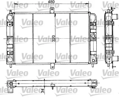 ORIS MPE230023 Motor Su Radyatoru Radyator Mekanık P106-Saxo Tu3-2-Tu1m-Tu3jp 99-> Klımasız Manuel Olcu:(392 X 322 1301SQ 1330A6 1331S8 1331TF 1301SR 1301SW 1301TA 21081301012 96413713 133102