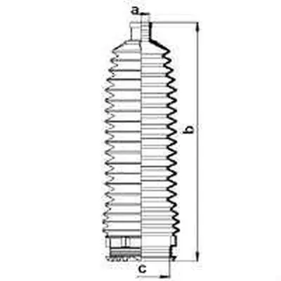 ORJIN 01745 Rot Mılı On Volvo C70ı 96-00  Volvo S70 I 96-00 9191410 9191410SET 91914101 9191410S1 9191410SK1 274179 8663288 2715985 3546267 12715985