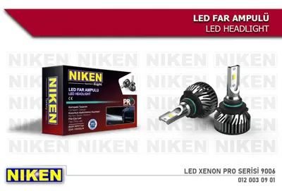 NIKEN 012 003 09 01 Led Xenon Pro Serısı  9006 