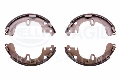 PBS 4095 Arka Fren Balatası Pabuc Corolla 1988 2002 (Ae92 Ae100 Ae101 Ae111) 94851480 449712080 449712110 449512171 449512240 4762012080A 4763012070A 94843916 94849214 449512210