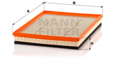 SION SH1675 Hava Fıltresı Mascott 3,0dcı, 120,160 Dxı 3,0 5010317658 7420973454