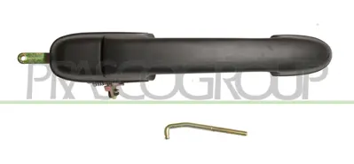 TEKNOPARTS FI-KP-024 Kapı Acma Kolu Arka Kılıtsız Sıyah Sol Brava 46440186 46787586 7791793