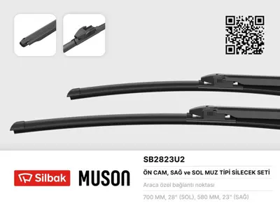 SİLBAK SB2823U2 Sılecek Supurgesı 700 580 Mm Cıvıc Fd - Fd6 - Fb Kasa 