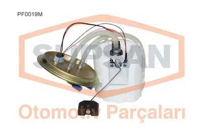 SUPSAN PF0019M Yakıt Depo Samandırası Corsa B 93>00 Vectra B 1 Bar 100l H Samandıra 